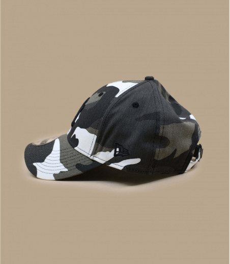 Cap NY camo grau